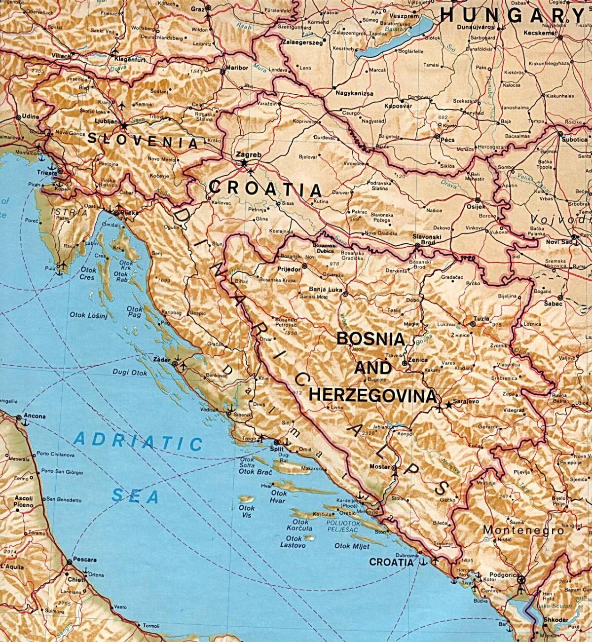 karta Slovenije